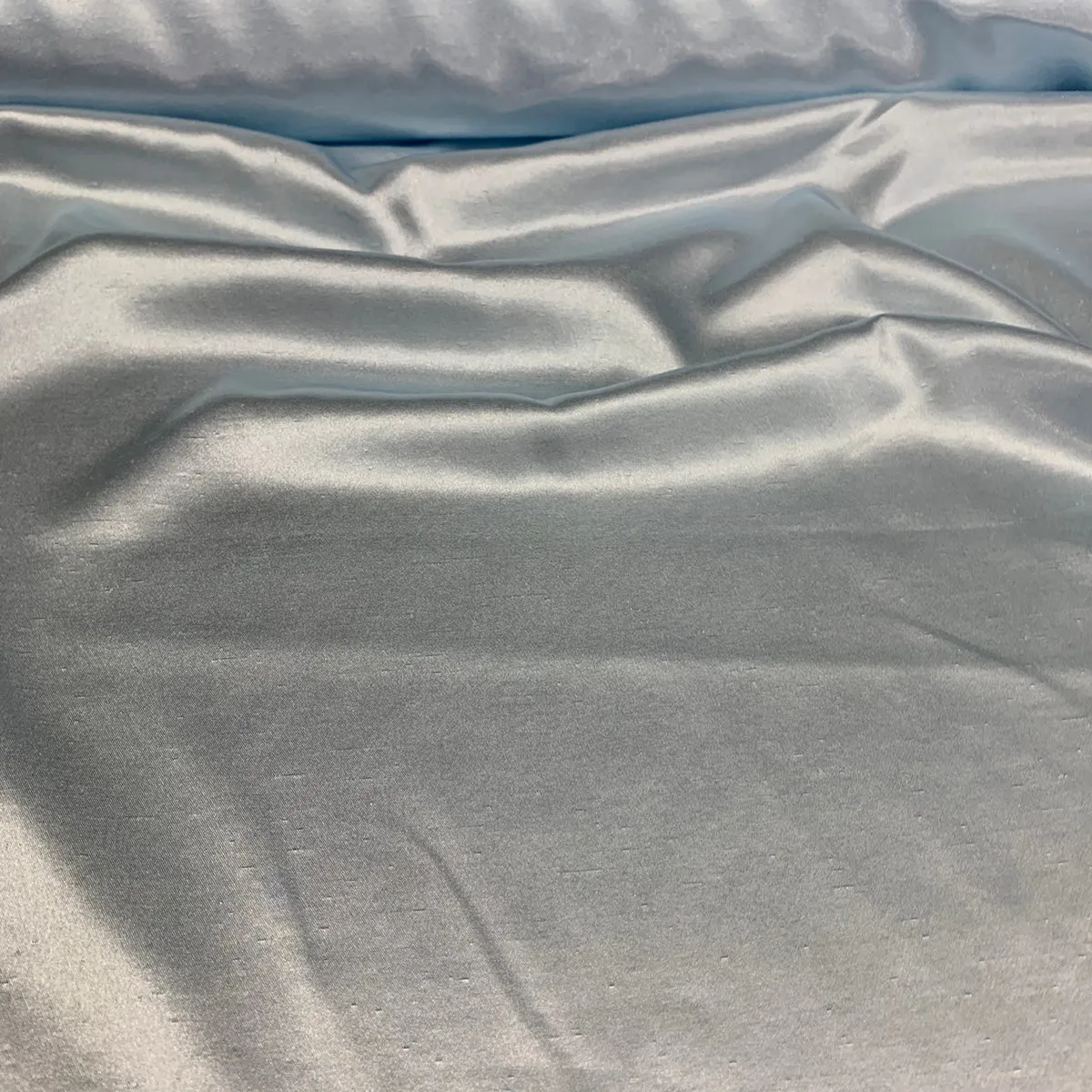 14pcs - Shantung Satin (Reversible) Table Runner 14"x108" - Baby Blue