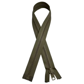 26" Molded, Separating One-Way YKK® #10 Molded Tooth Zipper - Tan499 (Sold per Each)