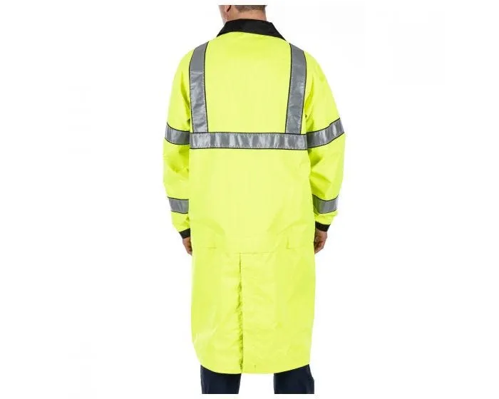 48125 - Long Reversible Hi-Vis Rain Coat