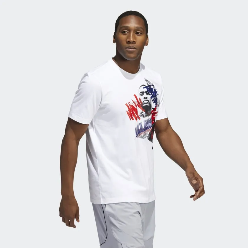 ADIDAS DAME ABSTRACTION GRAPHIC T-SHIRT - HC6812