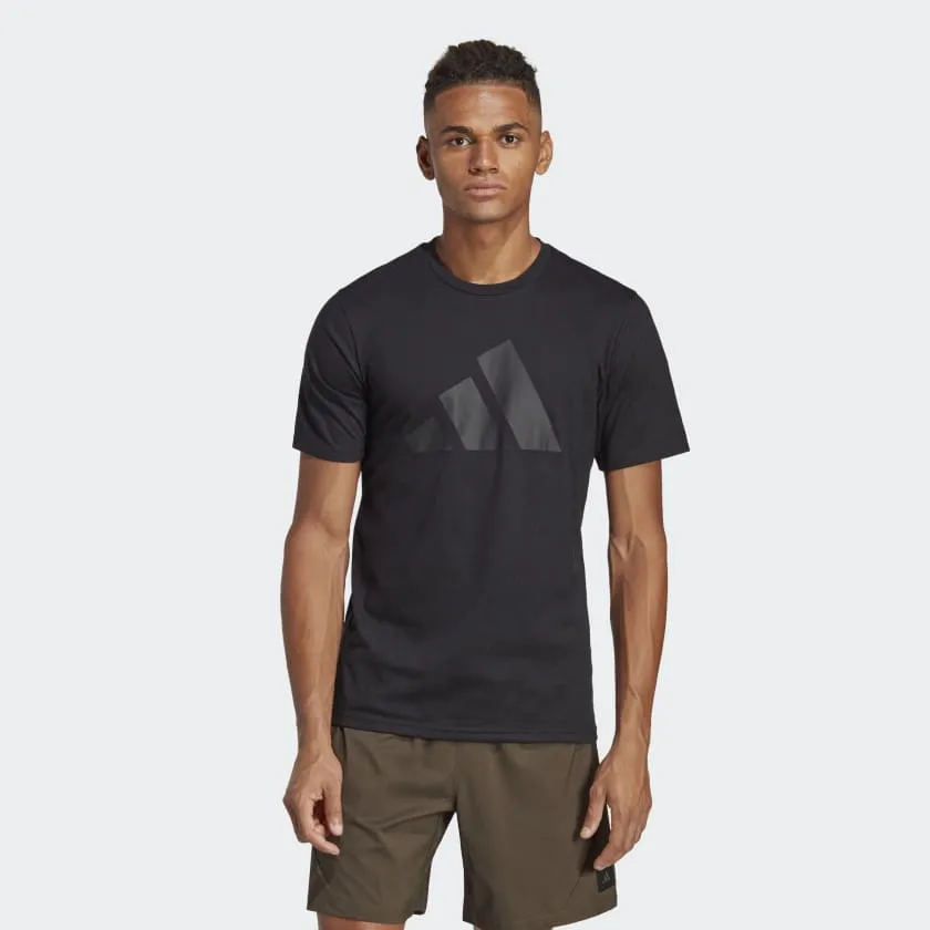 ADIDAS TRAIN ESSENTIALS FEELREADY LOGO TRAINING T-SHIRT - IB8274