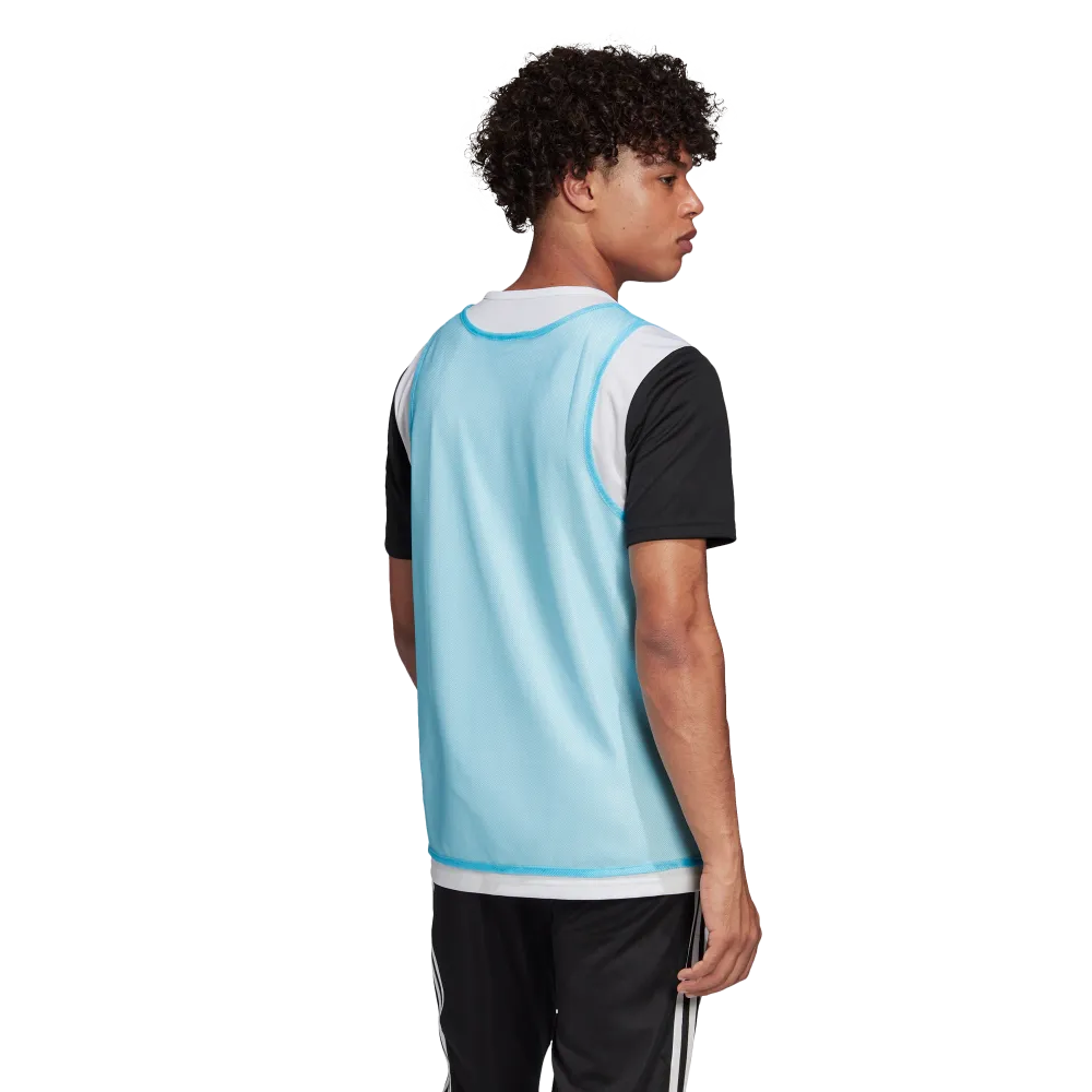 Adidas Training Bib - Adult - Bright Cyan