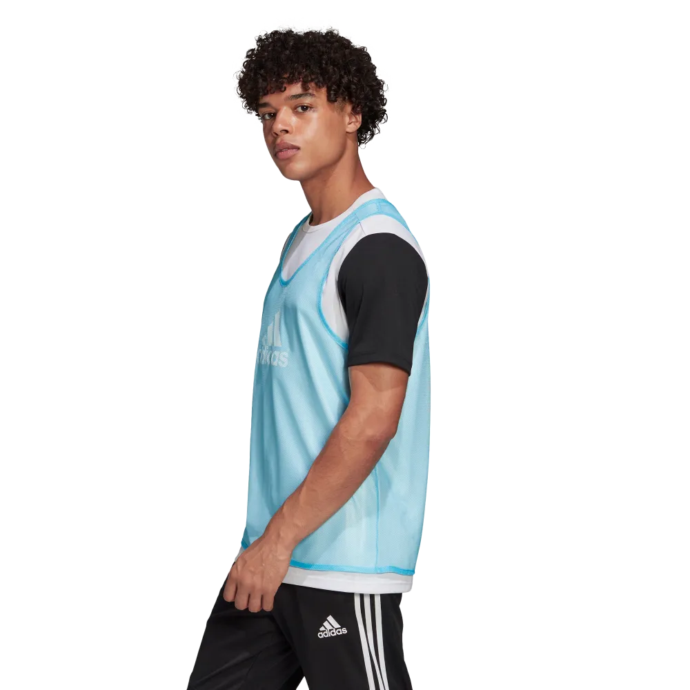Adidas Training Bib - Adult - Bright Cyan