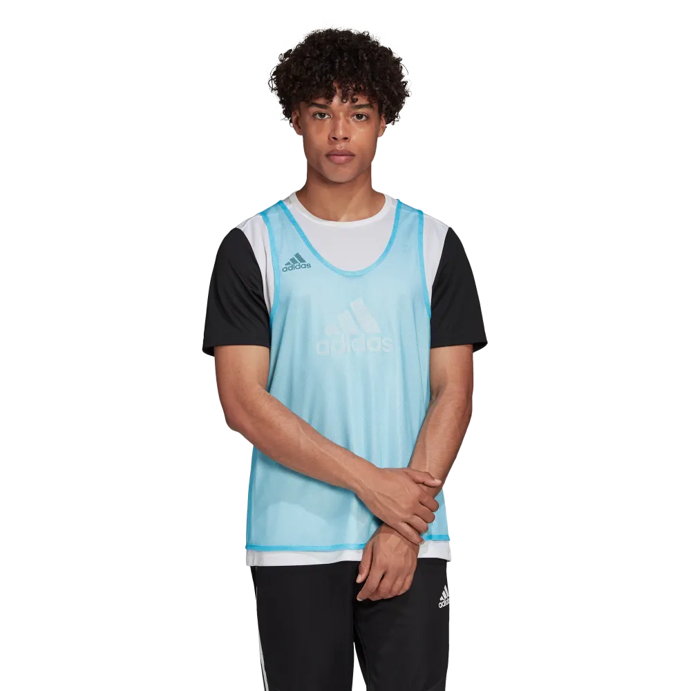 Adidas Training Bib - Adult - Bright Cyan