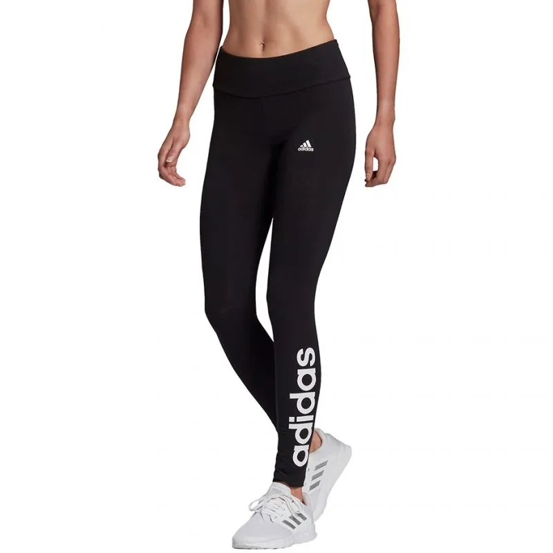 Adidas Women's High-Waisted Cotton Leggings - Ultimate Comfort & Style in Black