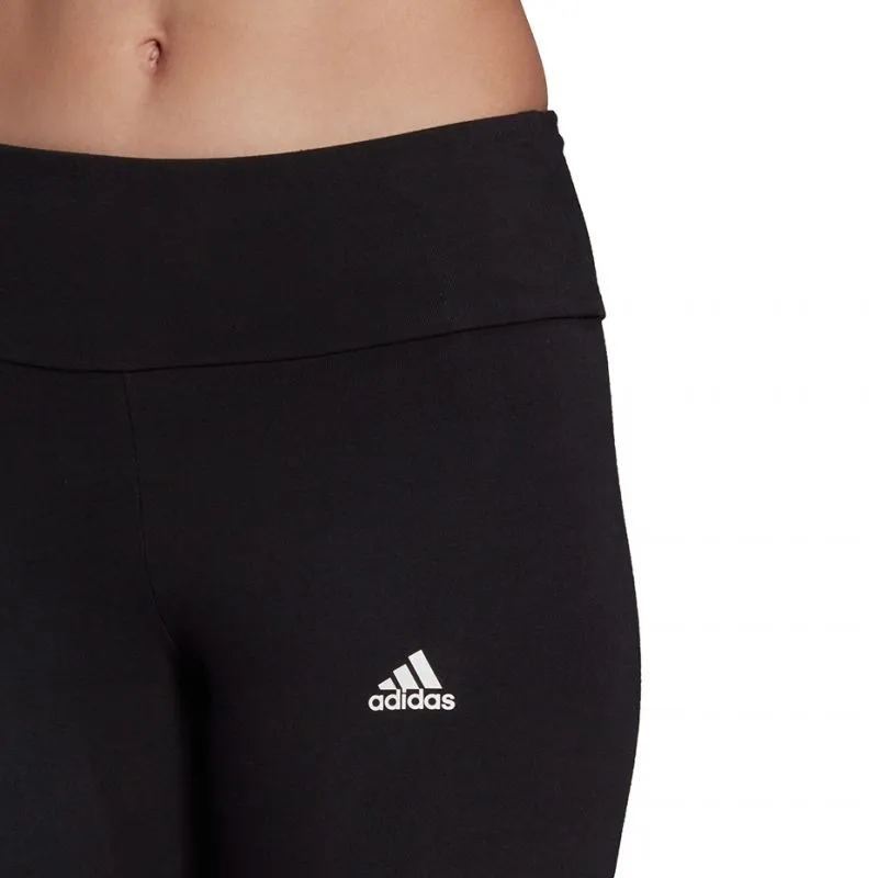 Adidas Women's High-Waisted Cotton Leggings - Ultimate Comfort & Style in Black