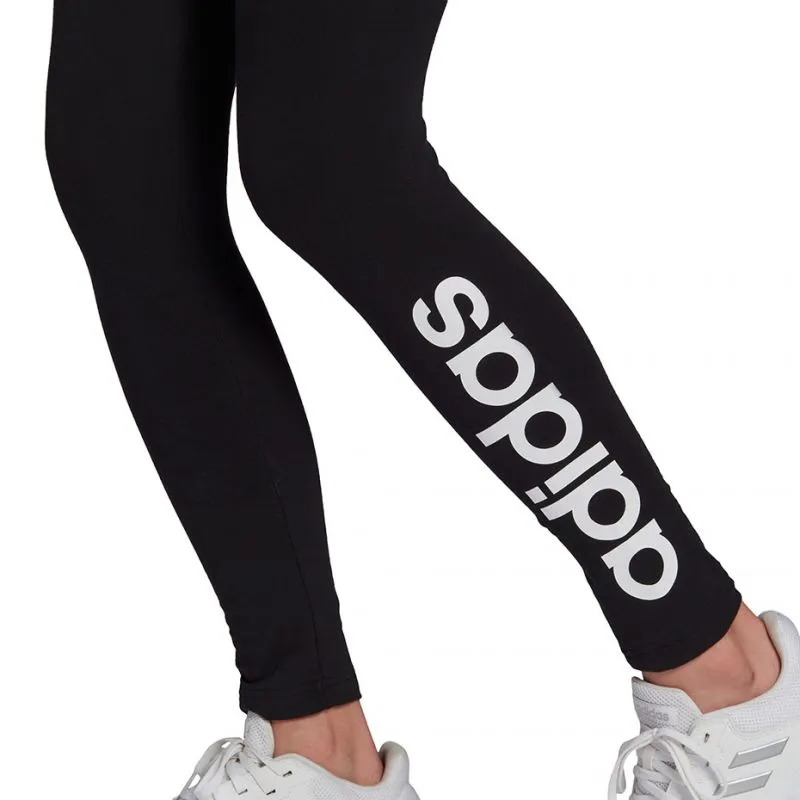 Adidas Women's High-Waisted Cotton Leggings - Ultimate Comfort & Style in Black