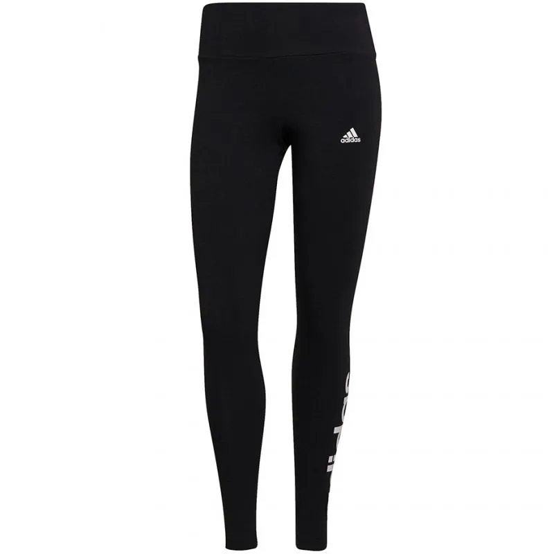 Adidas Women's High-Waisted Cotton Leggings - Ultimate Comfort & Style in Black
