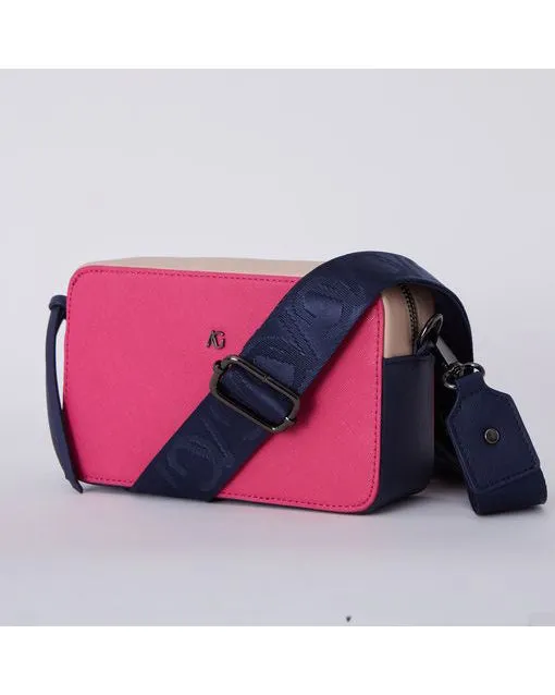 AG47 Daisy Crossbody Bag - Fuchsia