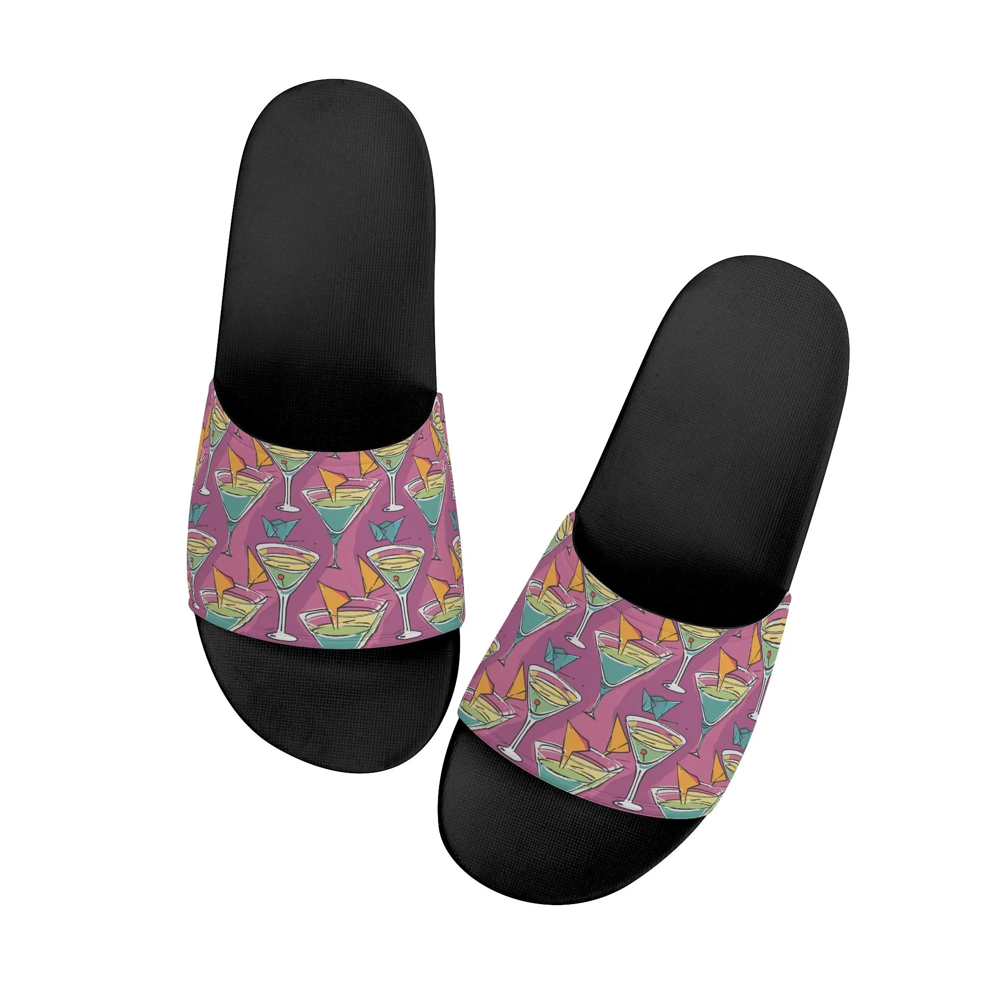 Artini Martini Womens Slide Sandals