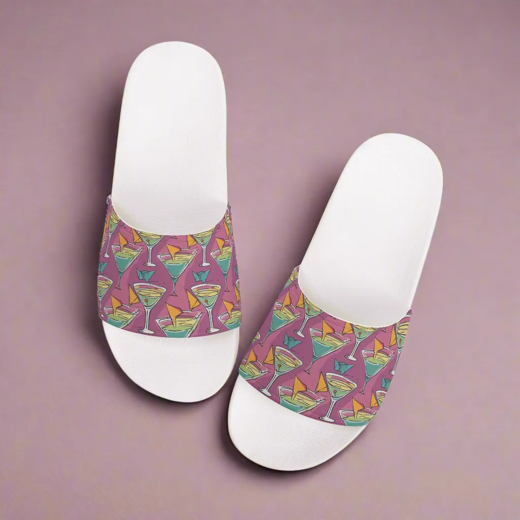 Artini Martini Womens Slide Sandals