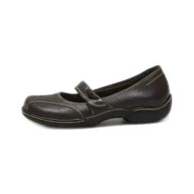 Baretraps Slip Ons Leather Brown Colour For Women