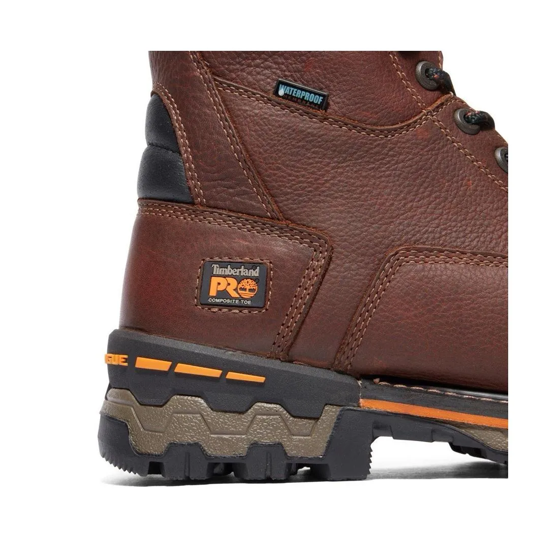 Boondock 8 Inch Composite-Toe Waterproof Ins 600G Work Boot Brown