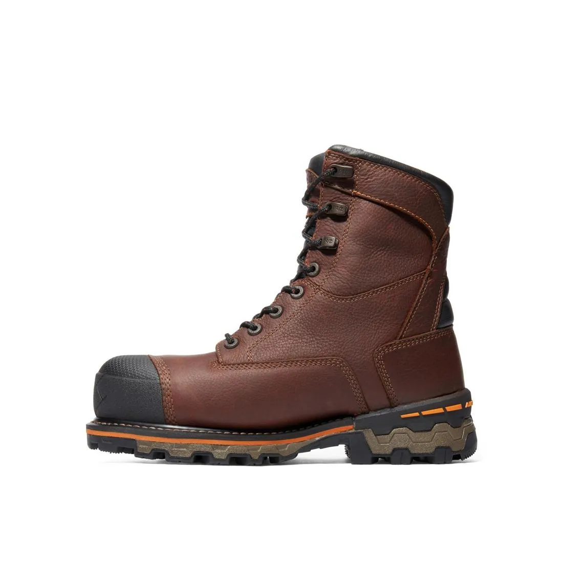 Boondock 8 Inch Composite-Toe Waterproof Ins 600G Work Boot Brown
