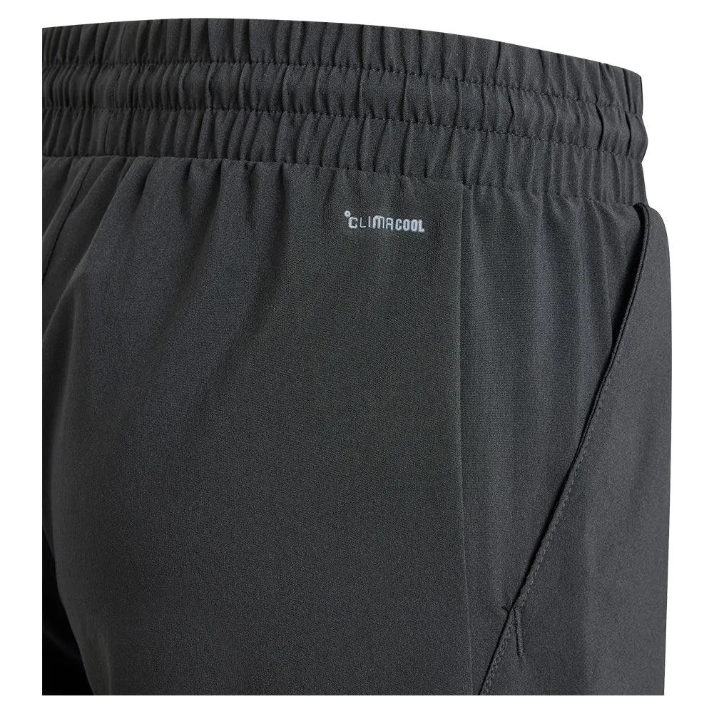 Boy`s Club 3 Stripe Tennis Short Black