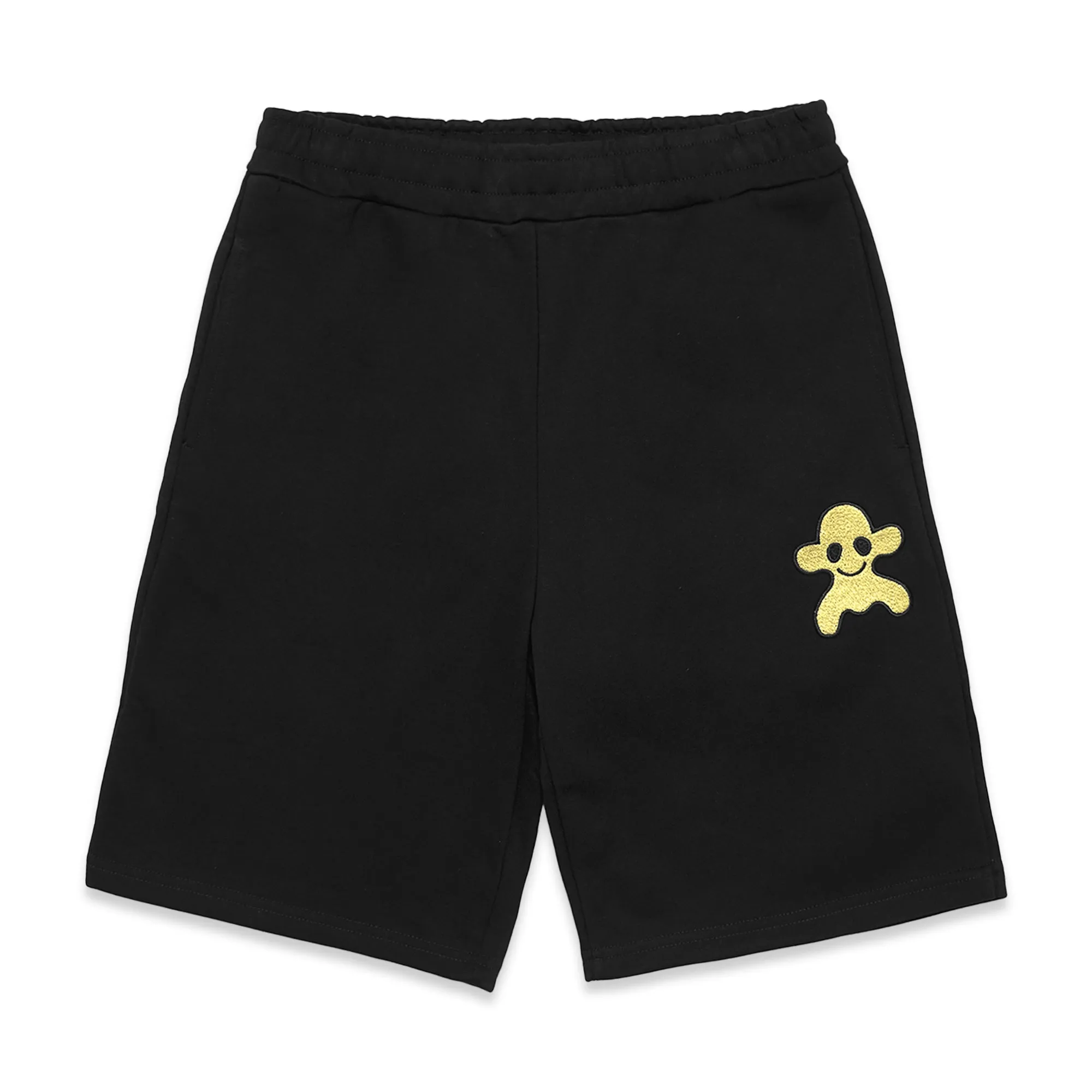 BRBRY Yellow Monster Graphic Sweat Shorts