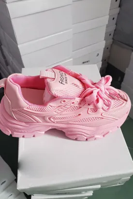 Casual Cozy Lace Up Thick Sole Sneakers Casual Cozy Lace Up Thick Sole Sneakers