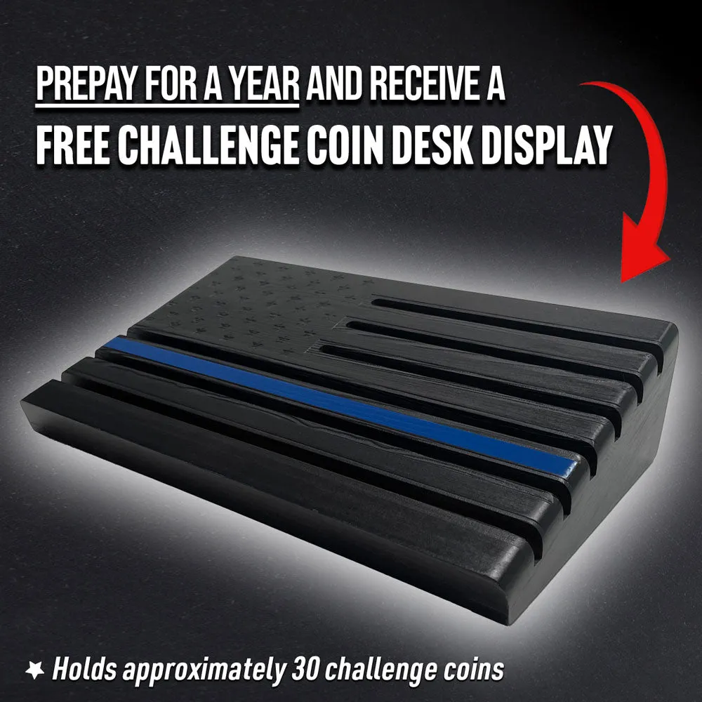 Challenge Coin Club · Exclusive Challenge Coins Shipped Monthly
