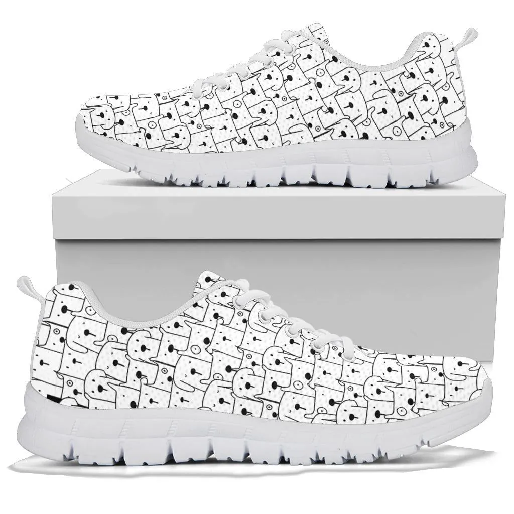 Comic Dogs -  Women's Sneakers