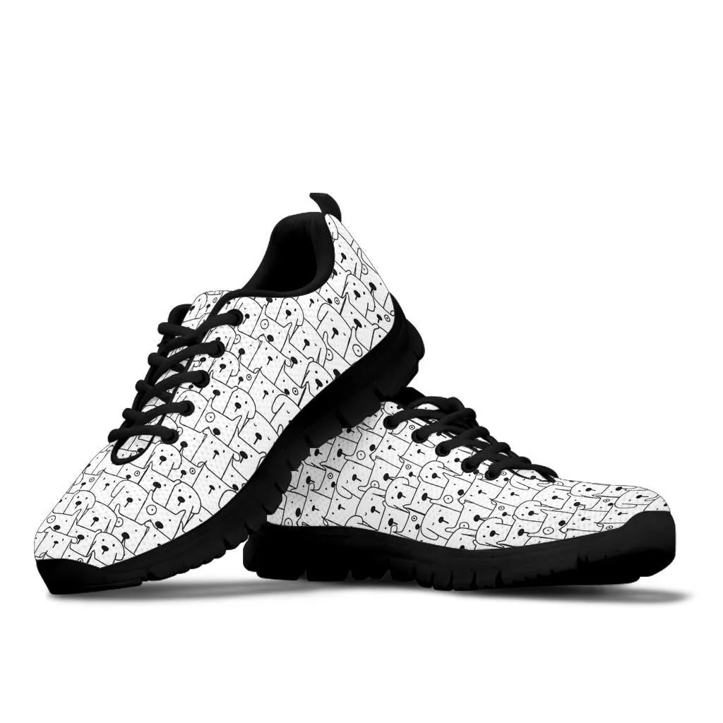 Comic Dogs -  Women's Sneakers