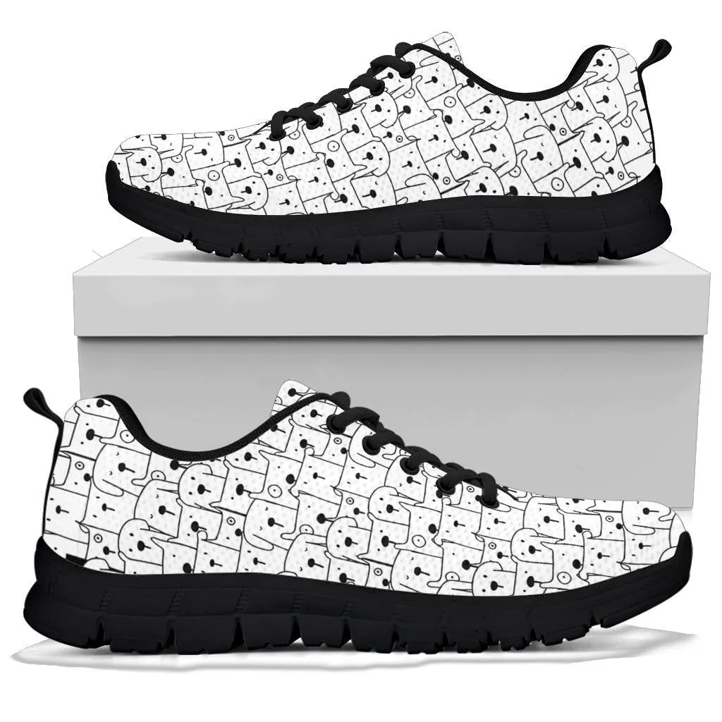 Comic Dogs -  Women's Sneakers