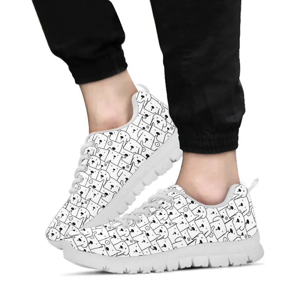 Comic Dogs -  Women's Sneakers