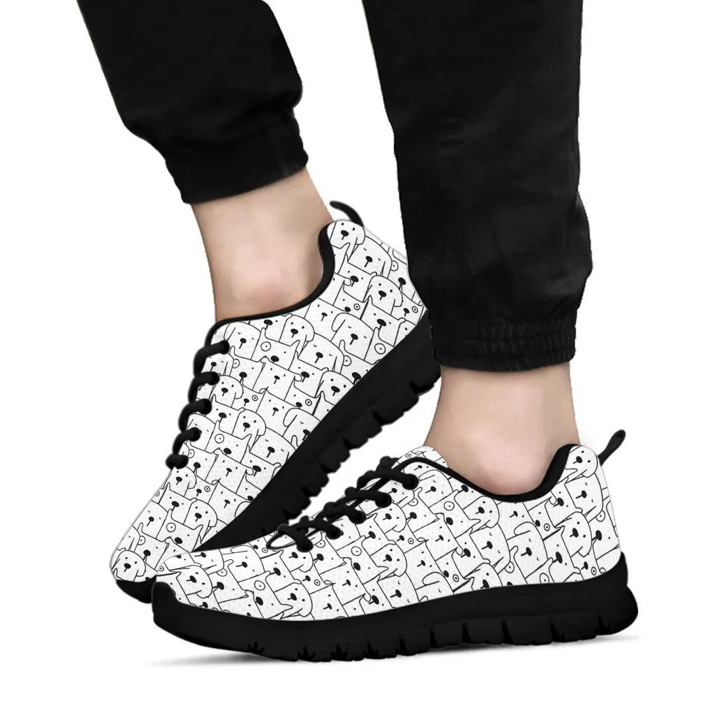 Comic Dogs -  Women's Sneakers
