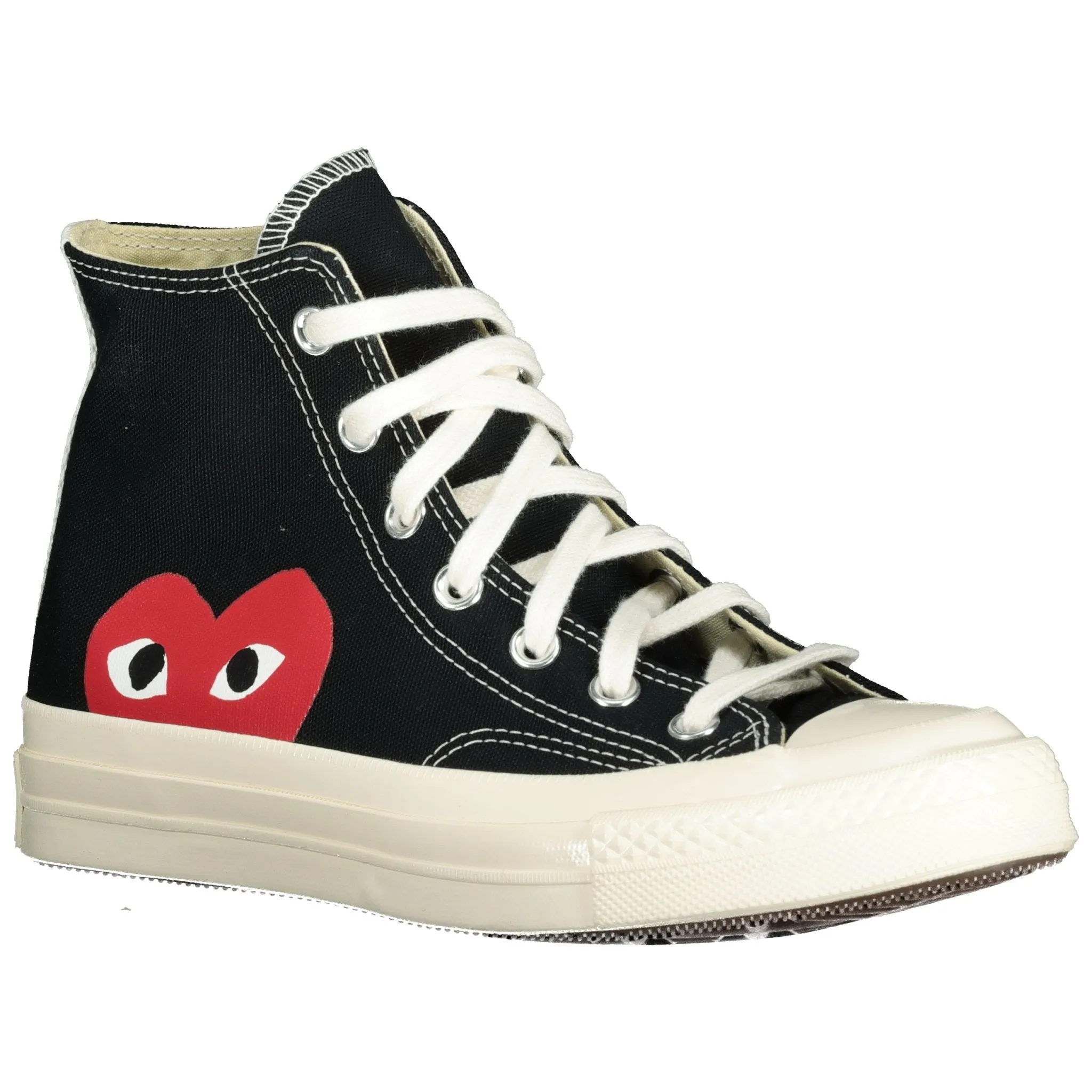 Comme Des Garcons Play x Converse Chuck Hi Black