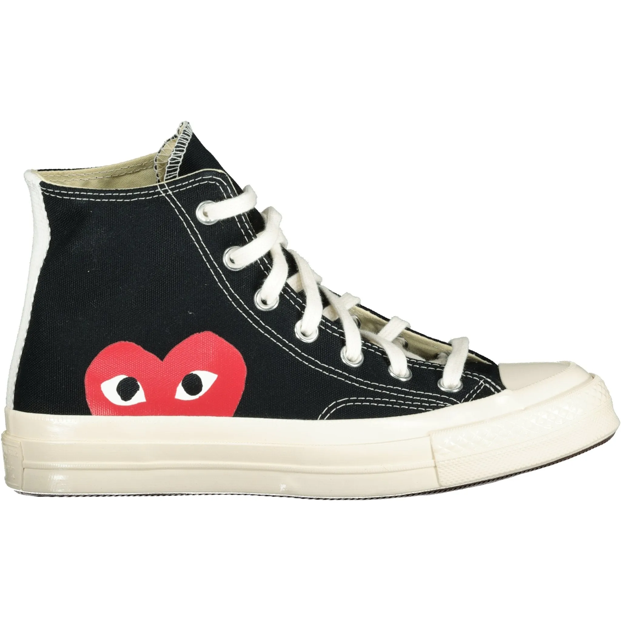 Comme Des Garcons Play x Converse Chuck Hi Black