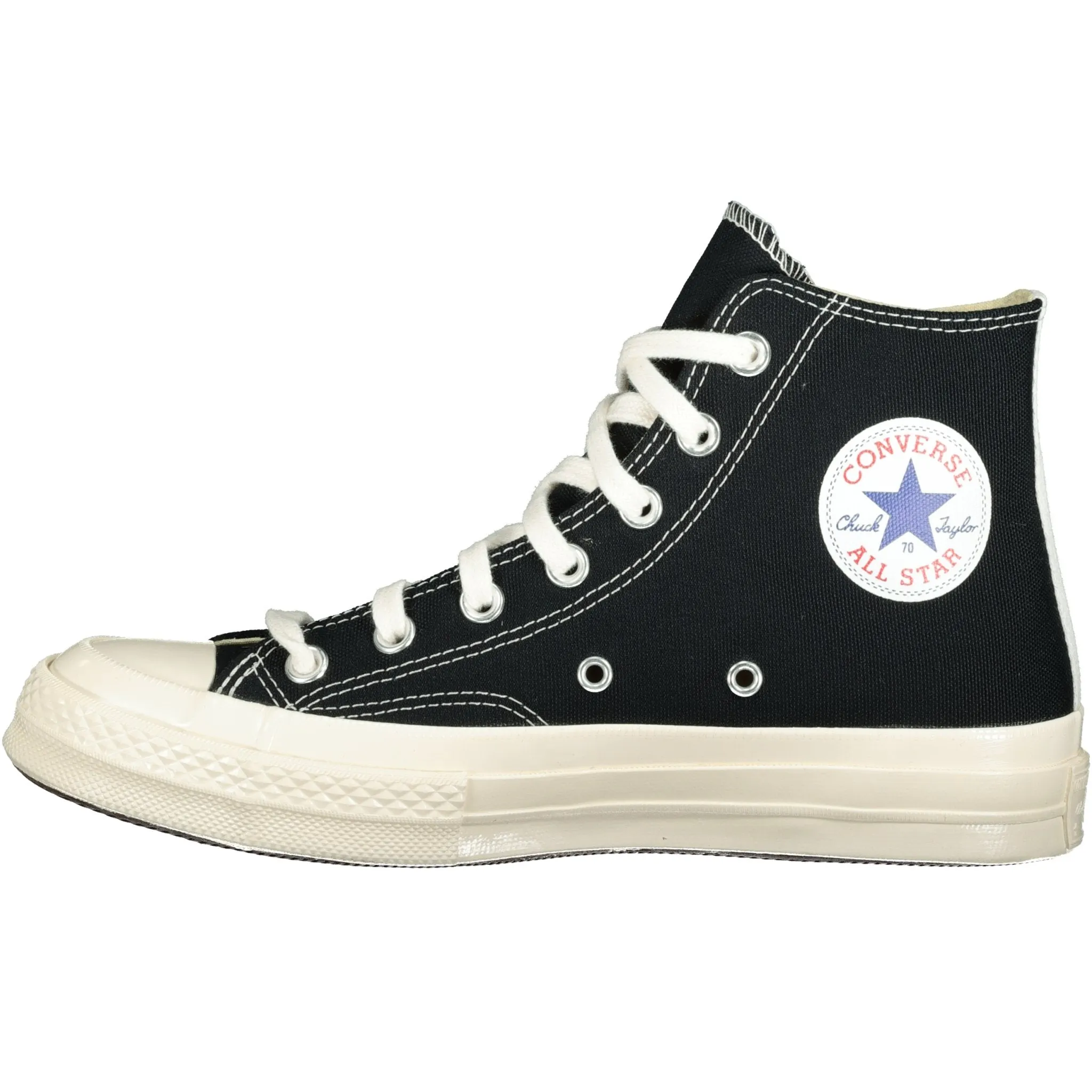 Comme Des Garcons Play x Converse Chuck Hi Black