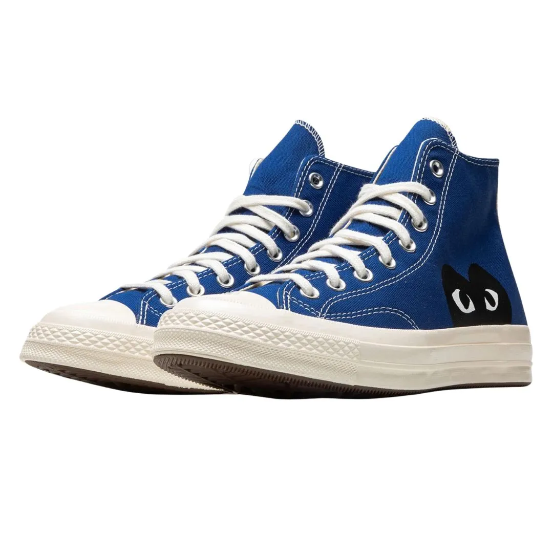 COMME DES GARÇONS PLAY CONVERSE CHUCK TAYLOR  SINGLE HEART BLUE