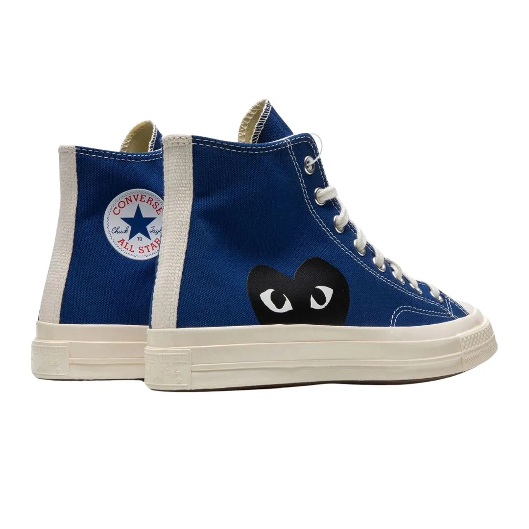 COMME DES GARÇONS PLAY CONVERSE CHUCK TAYLOR  SINGLE HEART BLUE