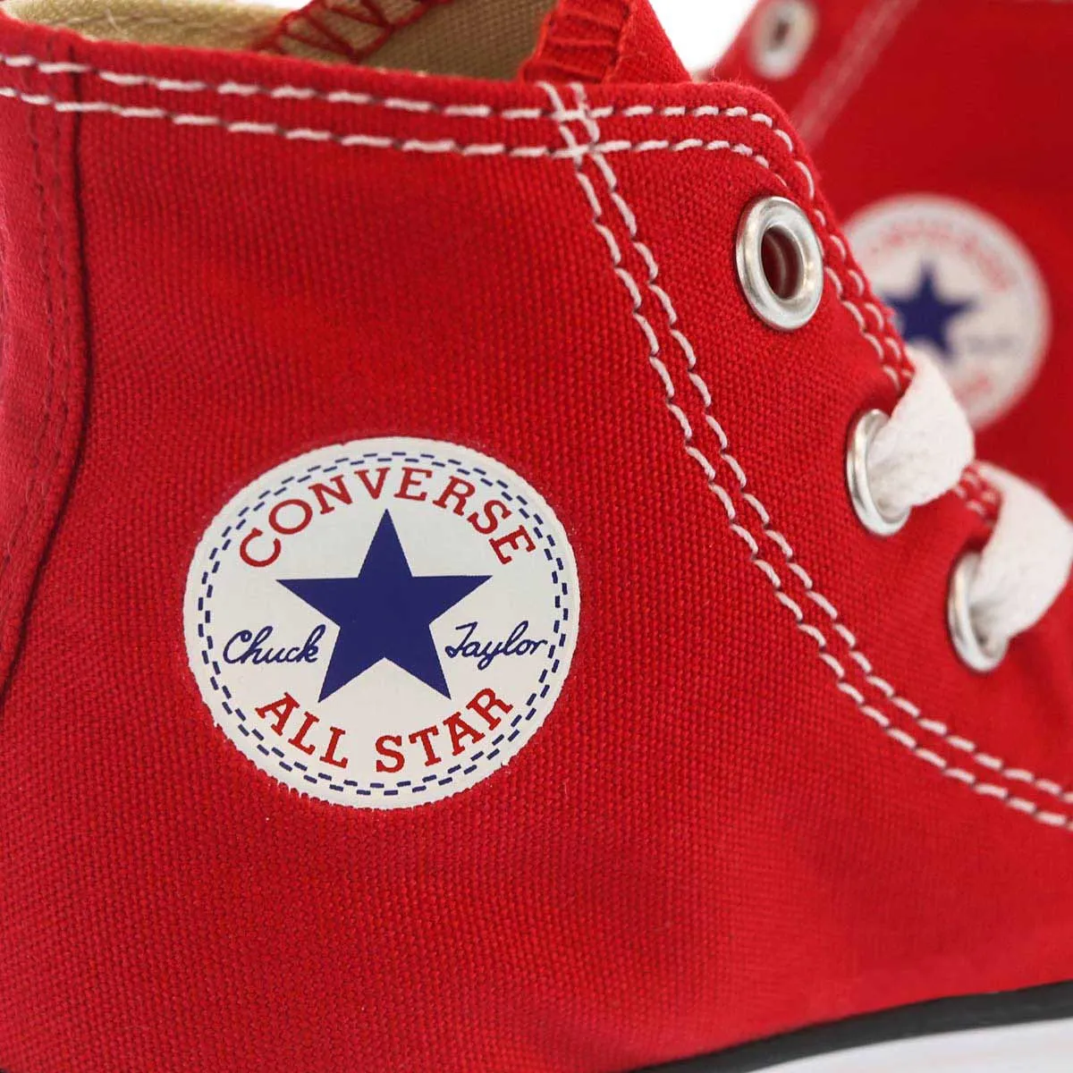 Converse All Star Chucks Hi Canvas 7J232C - rot-weiss