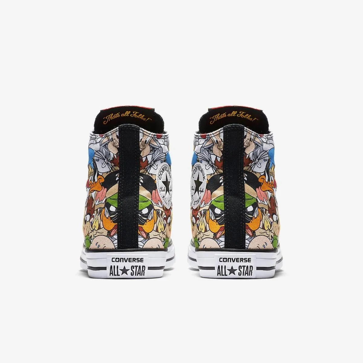 Converse All Star Looney Tunes Cartoon Hightop Sneaker Multicolor
