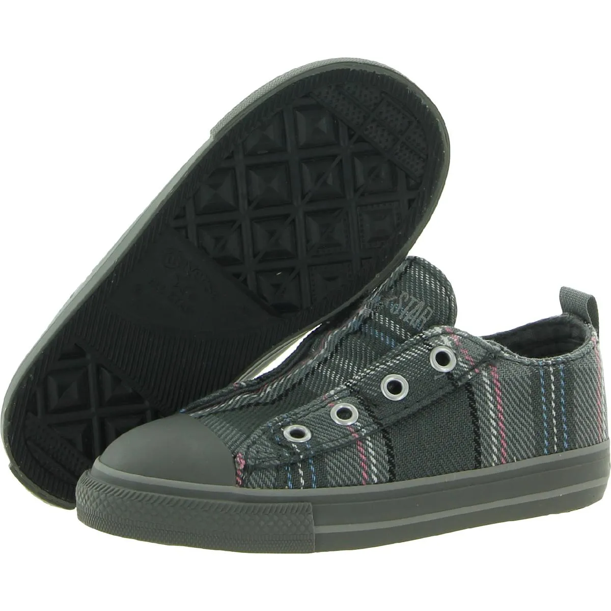 Converse INFT CT Plaid Slip Laceless Active Casual and Fashion Sneakers