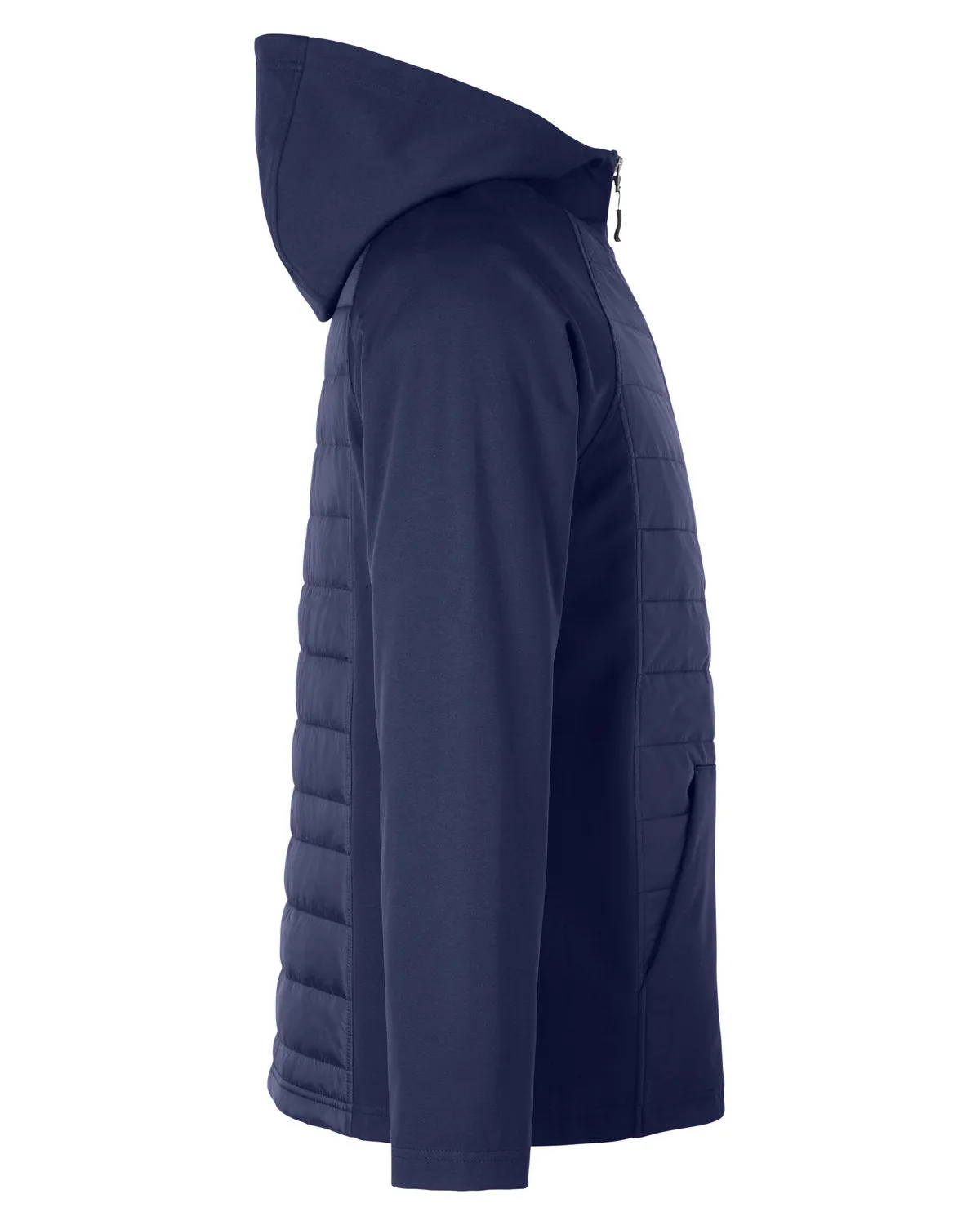 CORE365 Unisex Techno Lite Hybrid Hooded Jacket