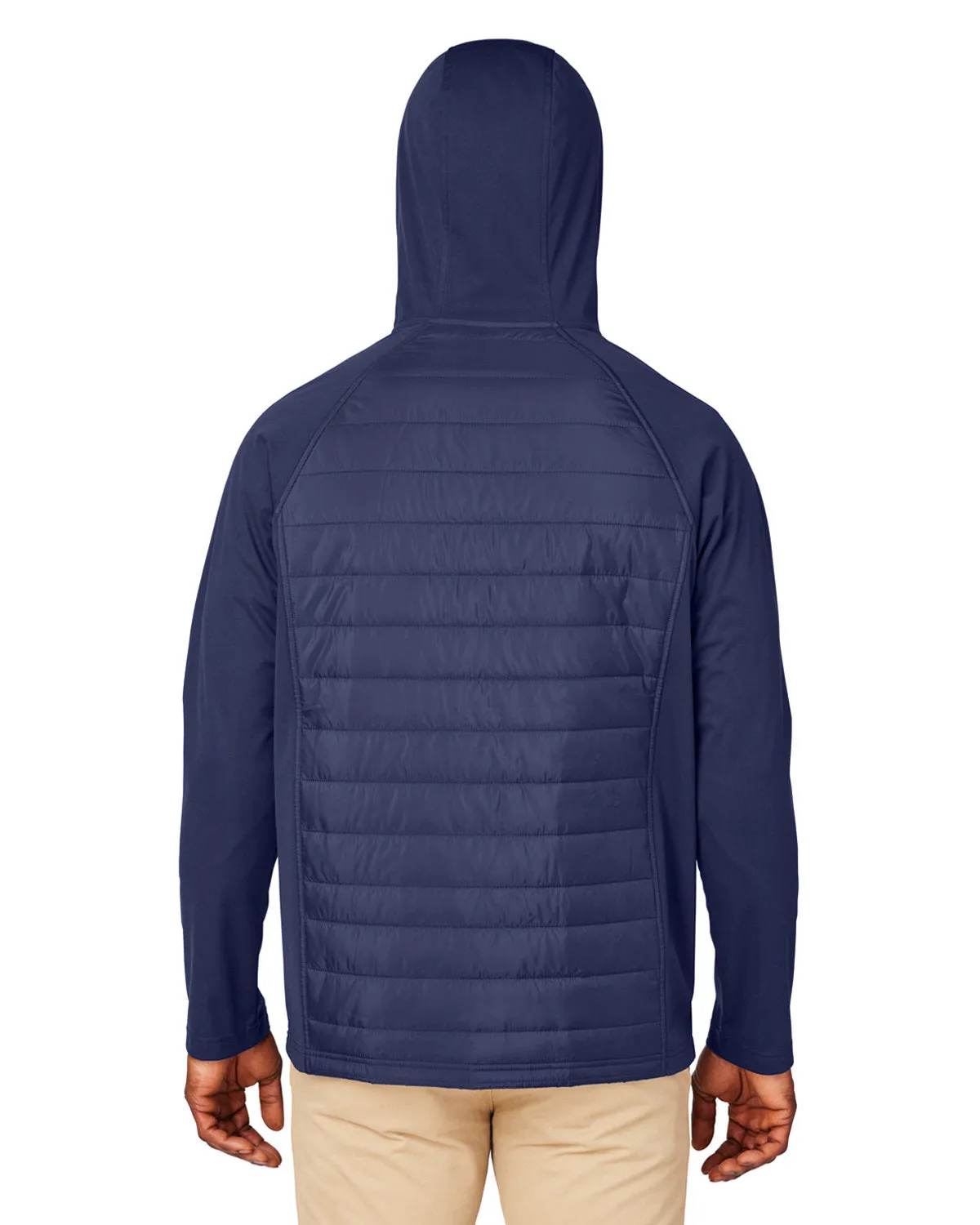 CORE365 Unisex Techno Lite Hybrid Hooded Jacket