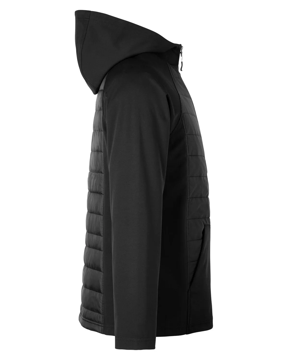 CORE365 Unisex Techno Lite Hybrid Hooded Jacket