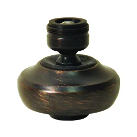 Danco 10503 Swivel Sprayrator, 15/16-27 x 55/64-27 Male x Female Thread, Brass, Oil Rubbed Bronze, 1.5 gpm