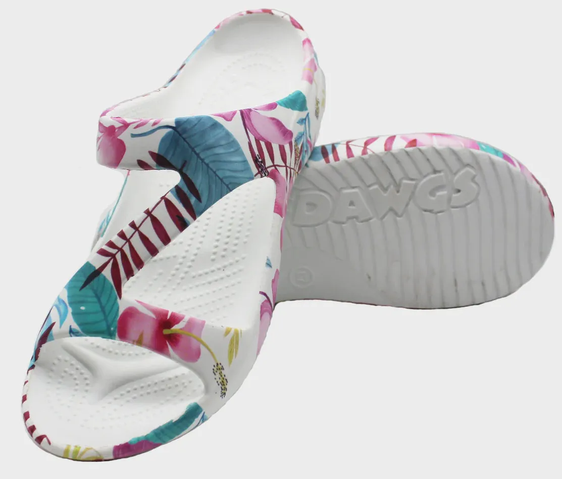 Dawgs Z Sandal Hibiscus