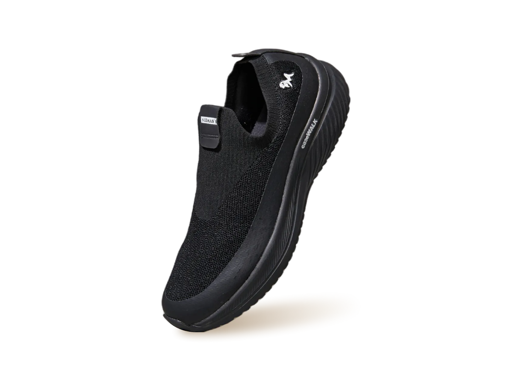 Ease Walk Slip Ons : Black