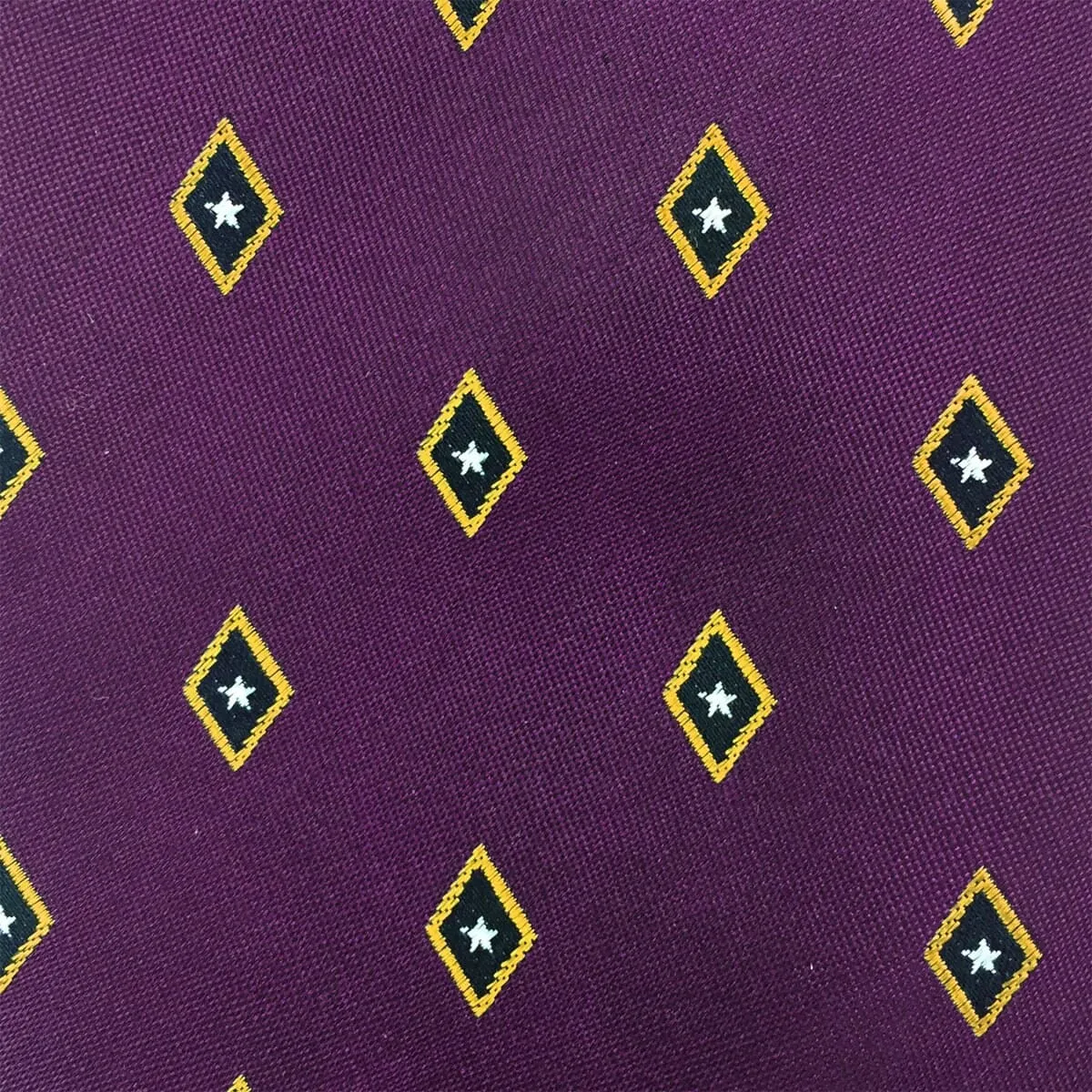 FIJI Black Diamond Silk Tie