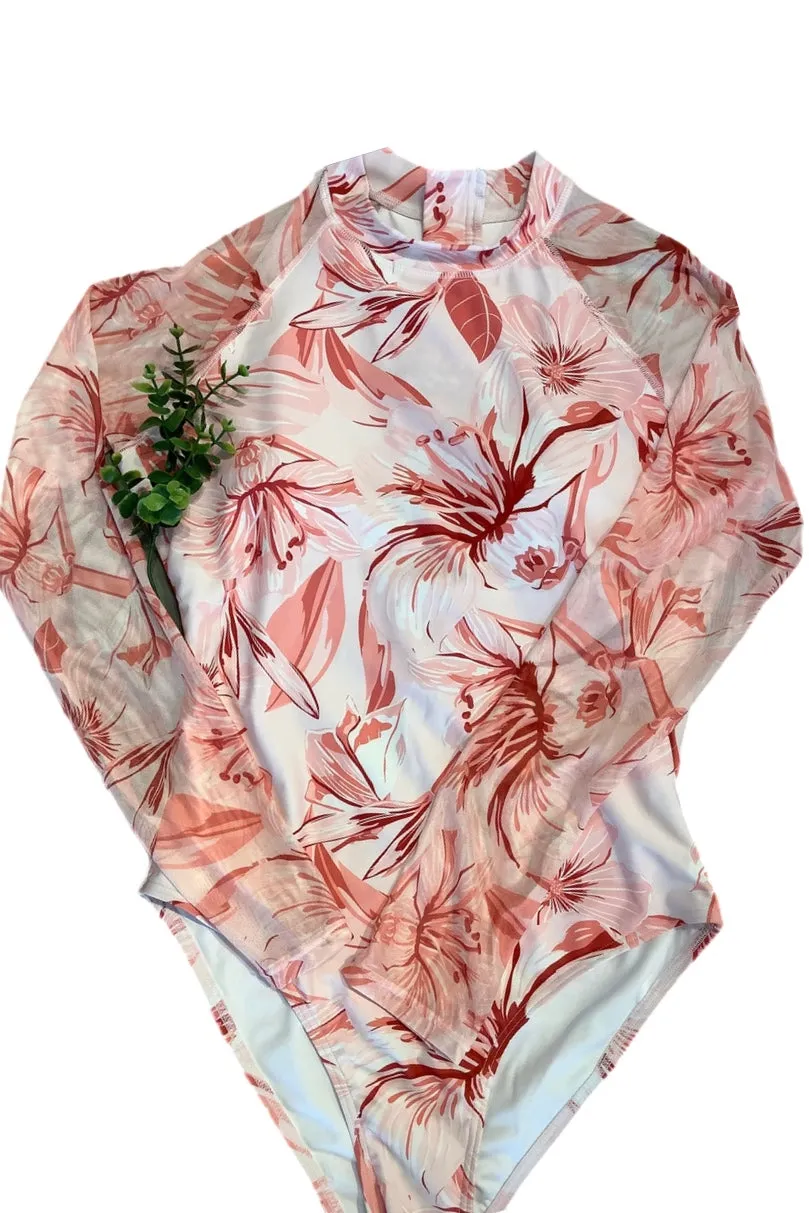 Floral One Piece Swimsuit 5403