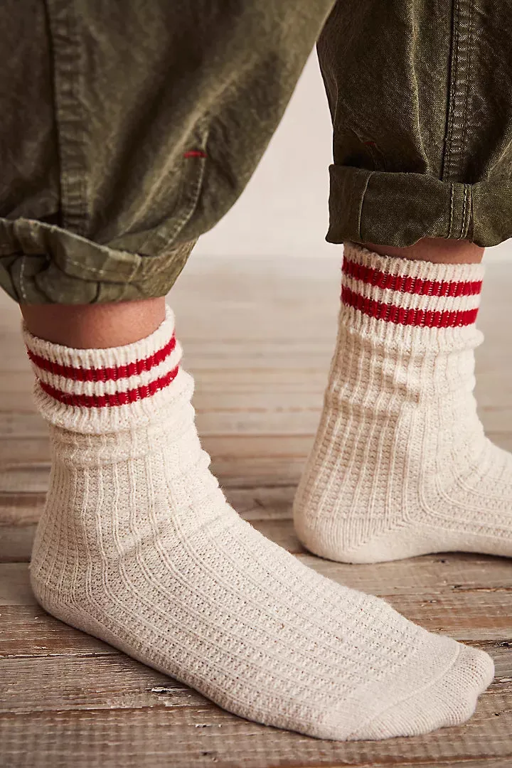 Free People | Jackson Cozy Stripe Socks- Various Colors