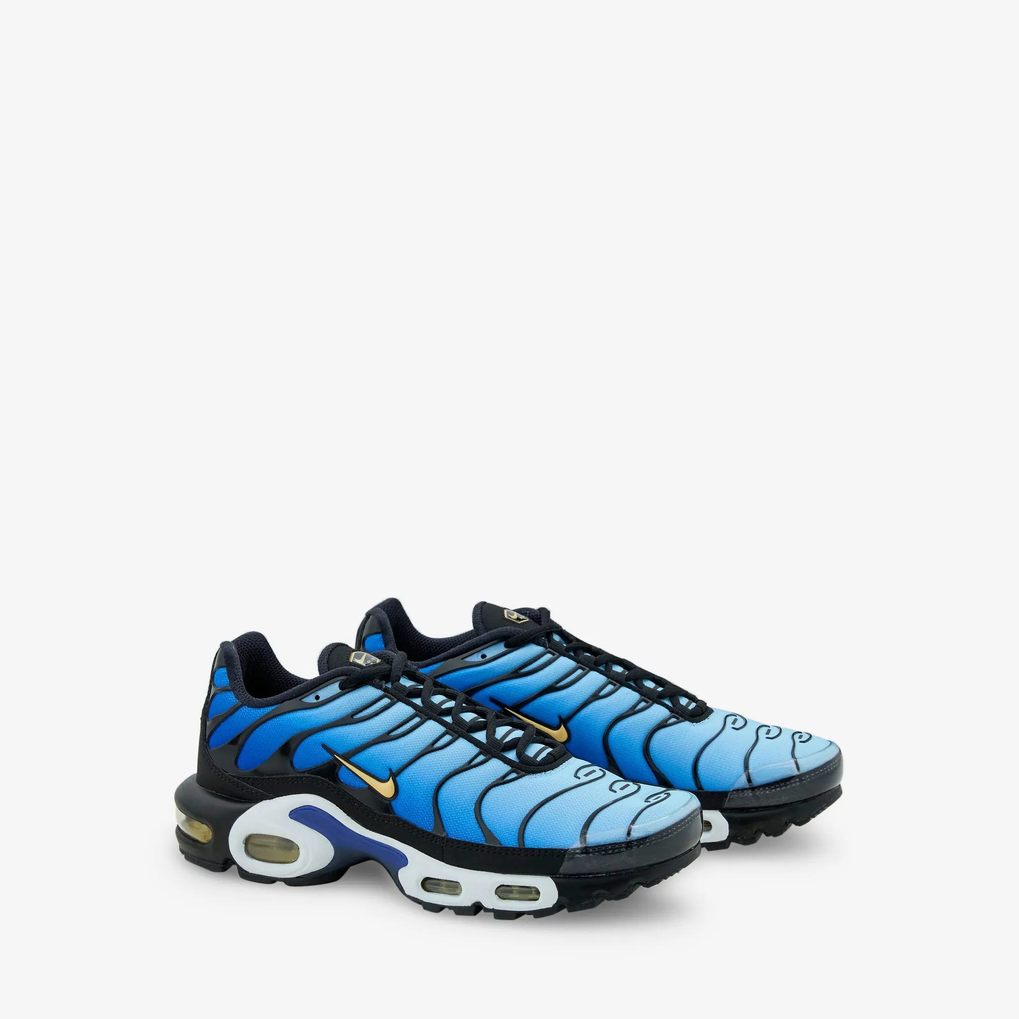 Grade School Air Max Plus OG Black | Chamois | Sky Blue | Hyper Blue
