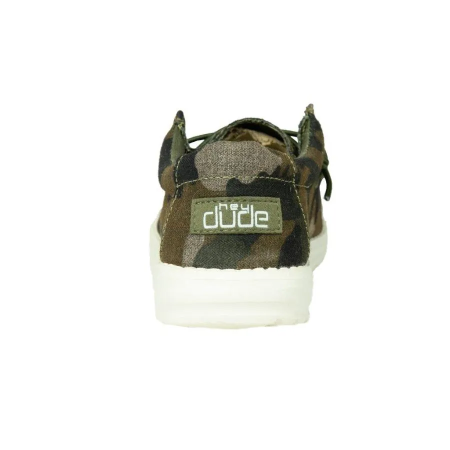 Hey Dude Wally Linen Camo