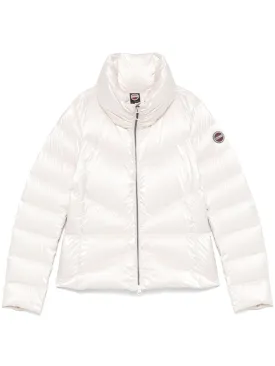 laminated puffer jacket