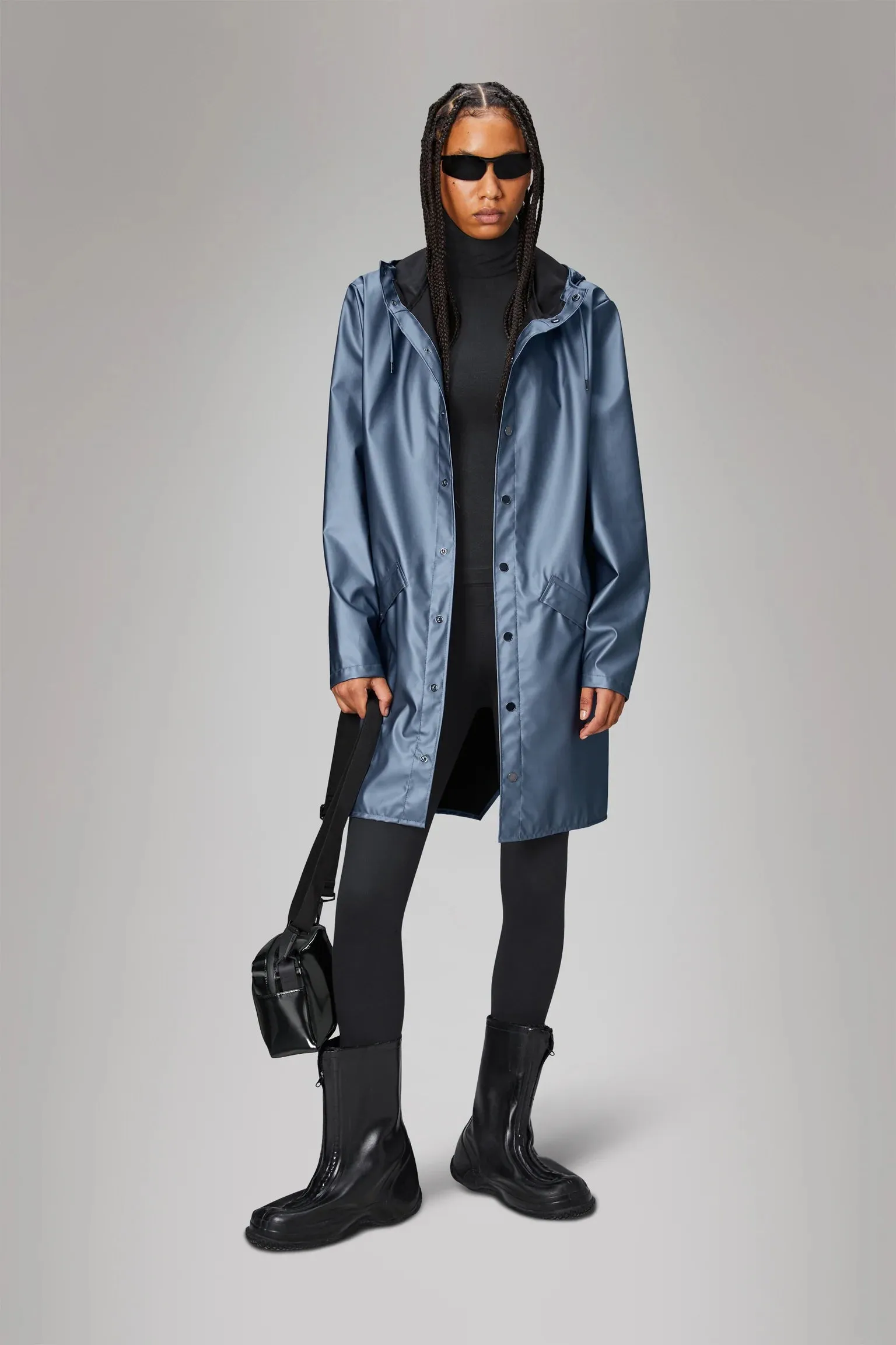 Long Jacket in Bay