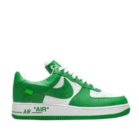Louis Vuitton Nike Air Force 1 Low By Virgil Abloh White Green