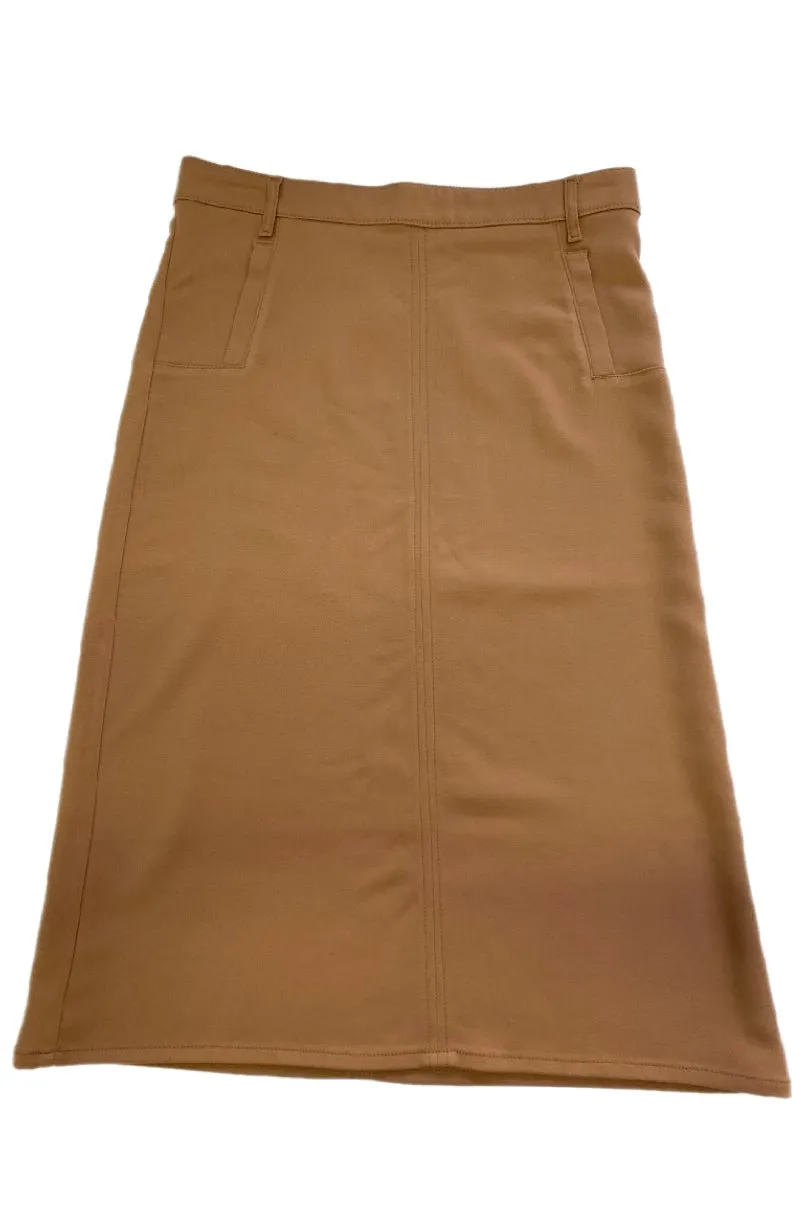 Midi Stretch Skirt Style 199-51H